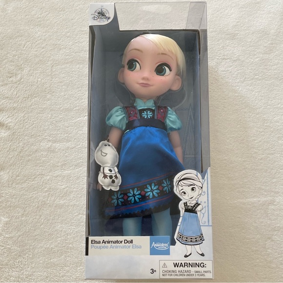 NIB DISNEY Animators’ Collection Elsa Doll 2nd Edition - Picture 2 of 4